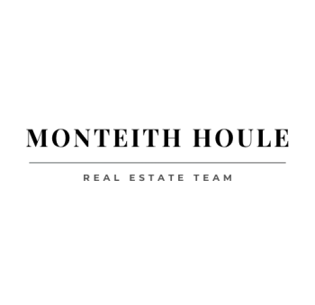 Dark minimalist image with a subtle horizontal line and the text "Real Estate Team" in gray, conveying professionalism and simplicity.